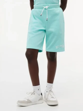 Pantalón corto de chándal con el logotipo de Hilfiger para niños