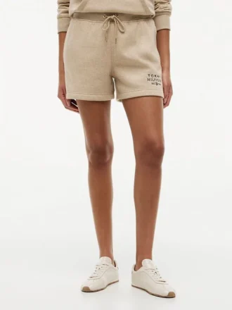 Pantalón corto de sudadera con logotipo Monotype