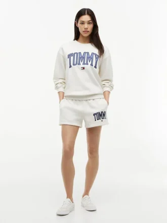 Pantalón corto de sudadera Varsity Tommy Logo