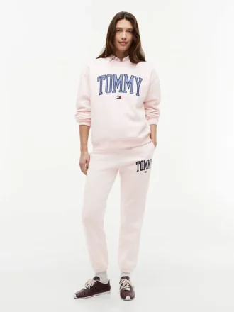 Pantalón de chándal con logotipo Varsity Tommy