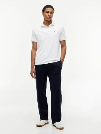 Pantalón de chándal de felpa cepillada de corte holgado