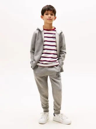 Pantalón de chándal de felpa cepillada Varsity para niños