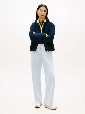 Pantalón de chándal de pierna ancha con interior cepillado