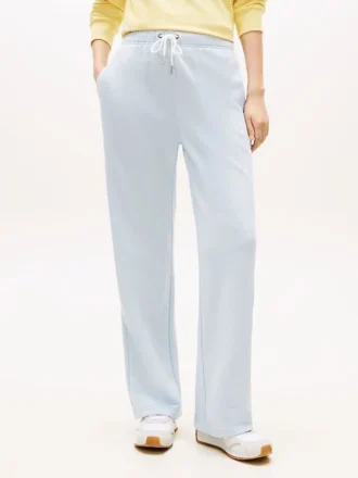 Pantalón de chándal de pierna ancha con interior cepillado