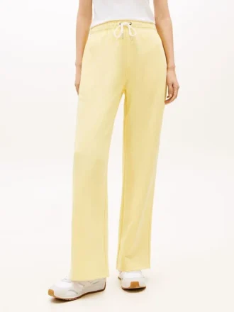 Pantalón de chándal de pierna ancha con interior cepillado