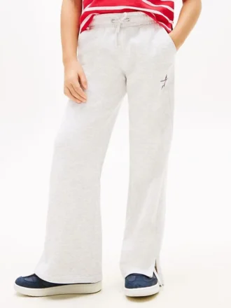 Pantalón de chándal infantil con logotipo de estrella de strass