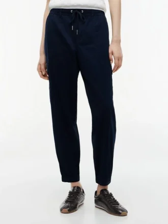 Pantalón jogger cargo de algodón elástico