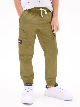 Pantalones cargo elásticos para niños
