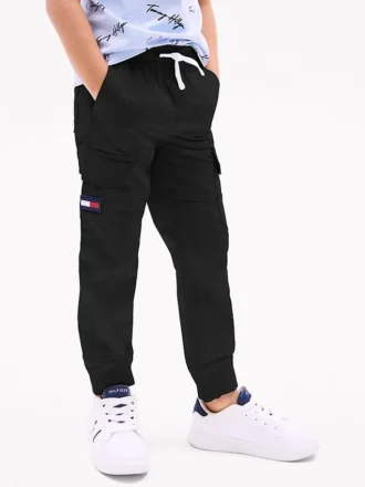 Pantalones cargo elásticos para niños