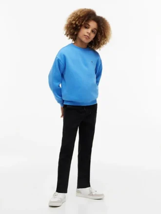 Pantalones de popelín elástico Paper-Touch para niños
