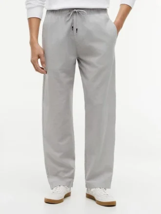 pantalones holgados de mezcla de algodn y lino 1 2 330x440 - Pantalones holgados de mezcla de algod&oacute;n y lino