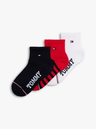 Paquete de 3 pares de calcetines cortos para niños