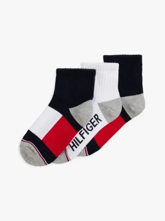 Paquete de 3 pares de calcetines deportivos de media caña para niños