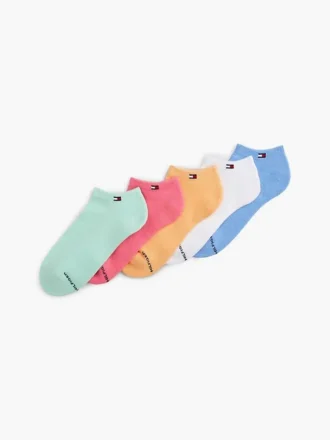 Paquete de 6 pares de calcetines multicolores
