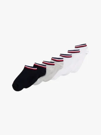 Paquete de 7 pares de calcetines cortos para niños