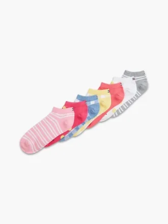 Paquete de 7 pares de calcetines cortos variados para niños