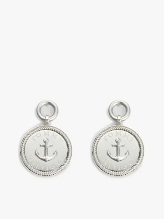 Pendientes con charm náutico