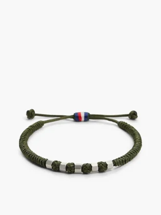 Pulsera ajustable de nailon trenzado