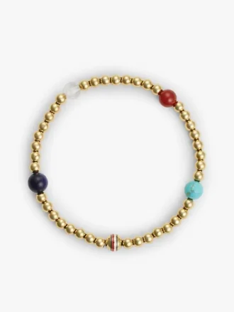 Pulsera boho multicolor con cuentas