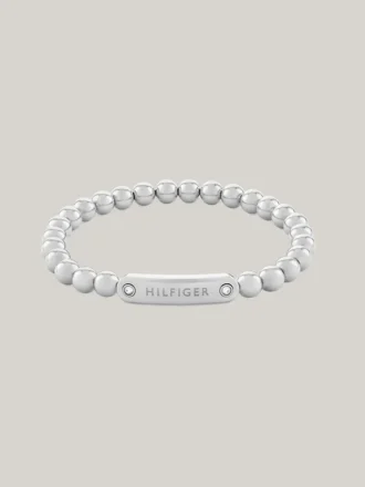 Pulsera de cuentas metálicas Monotype