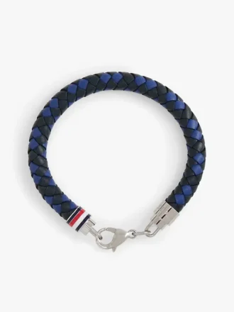 Pulsera de cuero trenzado