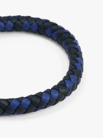 Pulsera de cuero trenzado