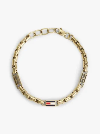 Pulsera de eslabones con bandera
