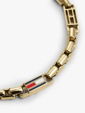Pulsera de eslabones con bandera