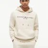 Sudadera con capucha y logotipo Tommy bordado