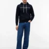 Sudadera con capucha y logotipo Tommy bordado