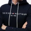 Sudadera con capucha y logotipo Tommy bordado