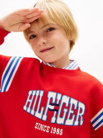 Sudadera con logotipo Hilfiger Sport para niños Sudadera con logotipo Hilfiger Sport para niños