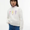 Sudadera con logotipo Tommy para niña Sudadera con logotipo Tommy para niña
