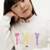 Sudadera con logotipo Tommy para niña Sudadera con logotipo Tommy para niña