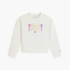 Sudadera con logotipo Tommy para niña Sudadera con logotipo Tommy para niña