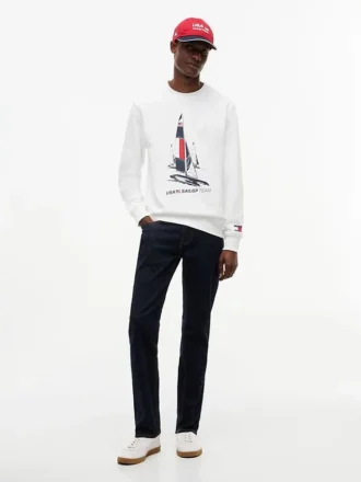 Sudadera Tommy x US SailGP Team Boat