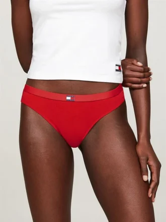 Tanga con el logotipo de la bandera de Tommy Jeans, paquete de 5 Tanga con el logotipo de la bandera de Tommy Jeans, paquete de 5