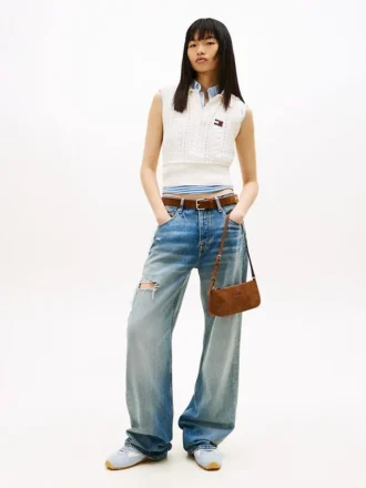 Tommy Jeans Vaqueros rectos desgastados