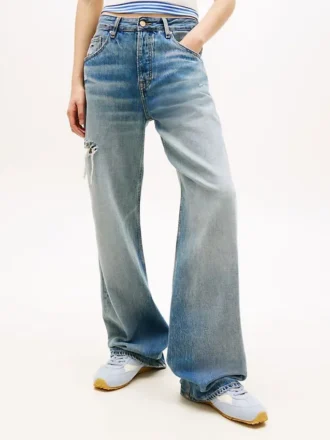 Tommy Jeans Vaqueros rectos desgastados