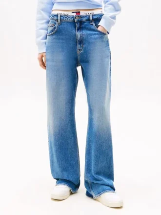 Vaqueros Tommy Jeans rectos, holgados y desgastados