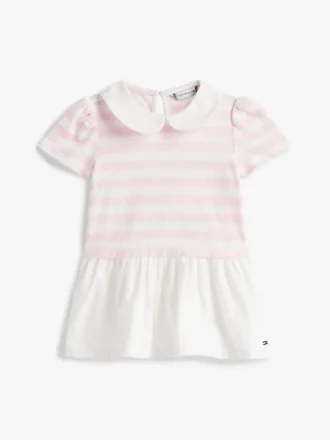 Vestido de rayas para bebés