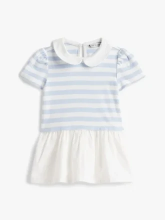 Vestido de rayas para bebés