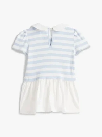 Vestido de rayas para bebés
